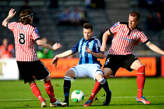 Luis Solignac, Djurgården jagas av Erik Friberg och Pontus