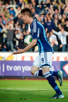 Luis Solignac, Djurgården jublar