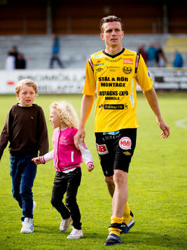 Kristian Haynes, Mjällby, vandrar av planen