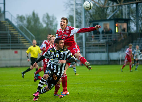 Alexander Nilsson, Landskrona BOIS, och Martin Claesson,