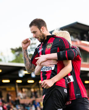 Andreas Haddad, Brommapojkarna gör 3-1 och gratuleras av