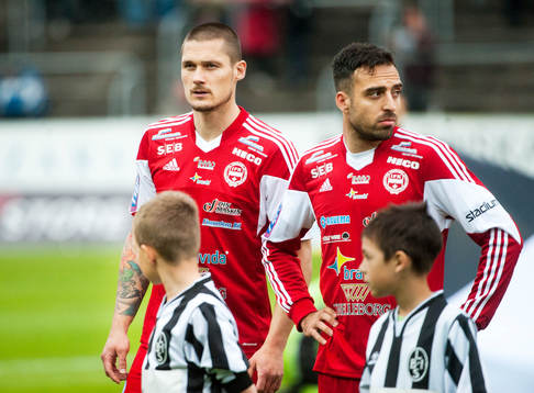 Pär Cederqvist, och Abdul Khalili, Värnamo, innan