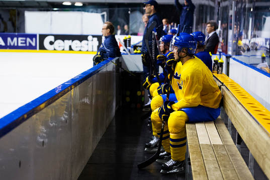 Jimmie Ericsson vilade på bänken