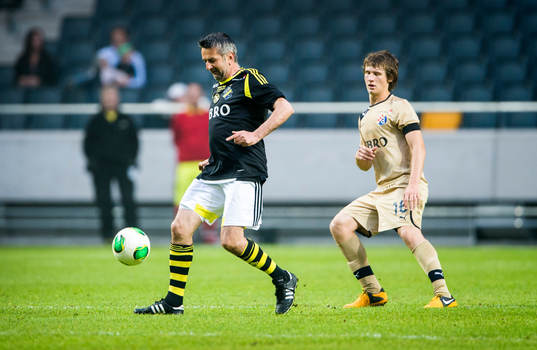 Nebojsa Novakovic, assisterande tränare AIK spelade de