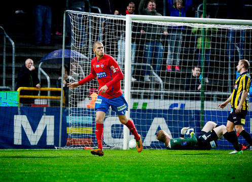 Robin Simovic, Helsingborg gör 3 - 0