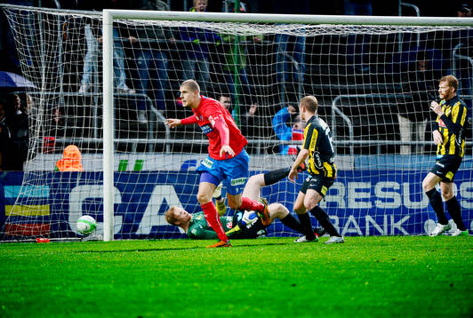 Robin Simovic, Helsingborg gör 3 - 0