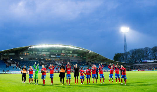 Helsingborg tackar publiken på Olympia