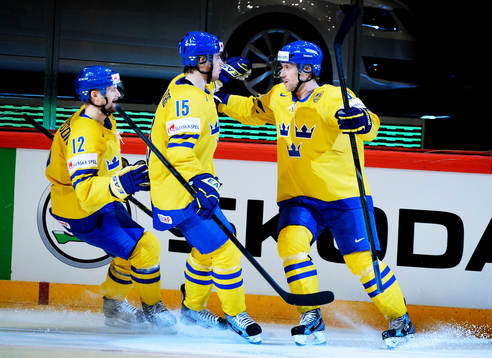 Fredrik Pettersson, Oscar Lindberg och Martin Thörnberg