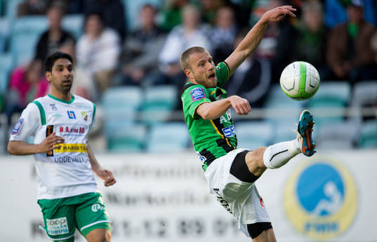 Joel Johansson, Gais, och Sandeep Mankoo, Ljungskile