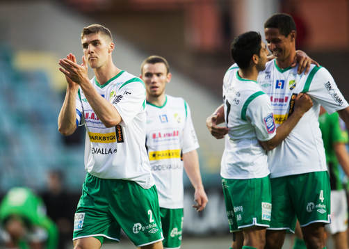 Patrick Hopkins och Ljungskile jublar