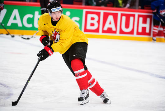 Matt Duchene på Kanadas träning