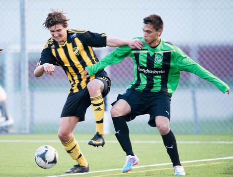 Fotboll, juniorallsvenskan, IFK Hässleholm - Högaborg