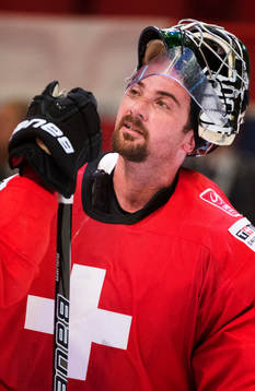 Schweiz målvakt Martin Gerber