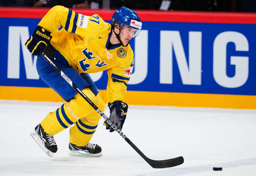 Sveriges Jimmie Ericsson i kvartsfinalen mellan Kanada och