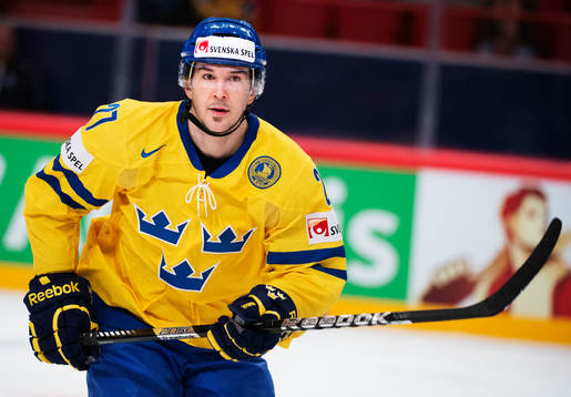 Sveriges Jimmie Ericsson i kvartsfinalen mellan Kanada och