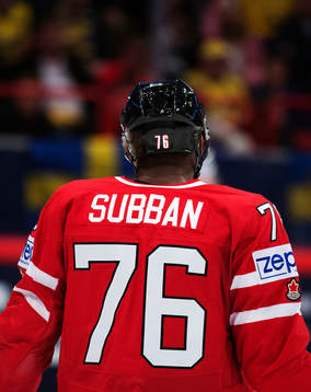 Kanadas PK Subban i kvartsfinalen mellan Kanada och Sverige