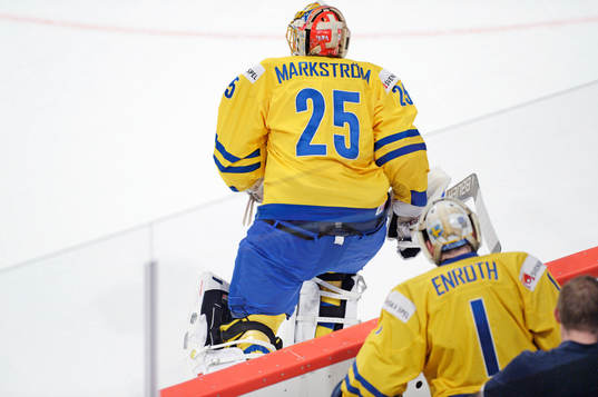 Sverige gör målvaktsbyte, ut Jhonas Enroth, in Jacob