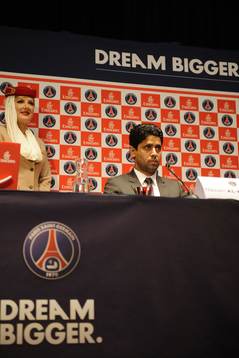 Nasser AL KHELAIFI - 17.05.2013 - Conference de presse -