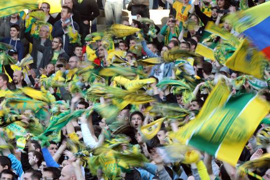 Ambiance Supporters Nantes  - 17.05.2013 - Nantes / Sedan -