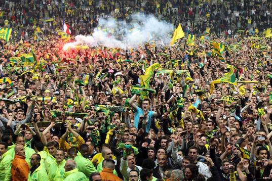 Ambiance Supporters Nantes  - 17.05.2013 - Nantes / Sedan -