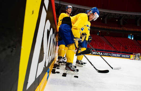 Nicklas Danielsson och Fredrik Pettersson på Sveriges