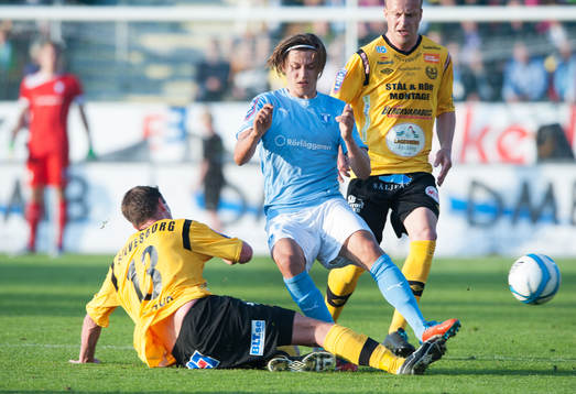 Simon Thern, Malmö och Daniel Nilsson, Mjällby