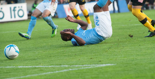 2-2, straff, Tokelo Rantie, Malmö, har bringats på fall