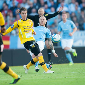Magnus Eriksson, Malmö och Robin Strömberg, Mjällby