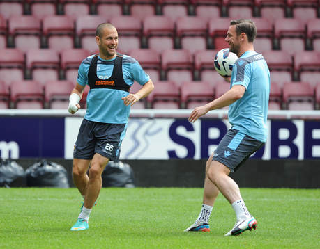 Football - West Ham United Training - Upton Park - 18/5/13