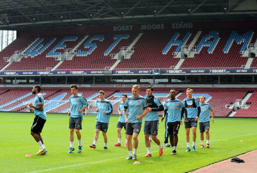 Football - West Ham United Training - Upton Park - 18/5/13