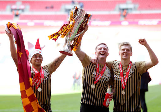 Bläddra bland fler bilder av Fotboll, League tow, Bradford City Northampton Town