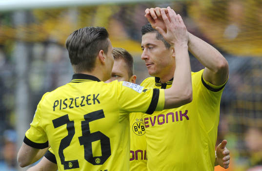 0 Jubel v.l. Lukasz Piszczek, Jakub Kuba Blaszczykowski,