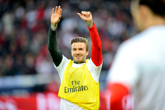 David BECKHAM (- 18.05.2013 - Paris Saint Germain / Brest -