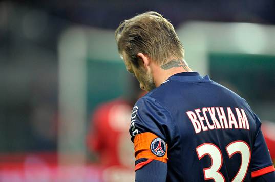 David BECKHAM (- 18.05.2013 - Paris Saint Germain / Brest -