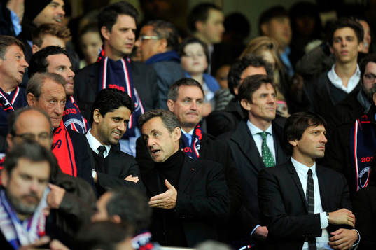 Bertrand DELANOE / Nasser AL KHELAIFI / Nicolas SARKOZY /