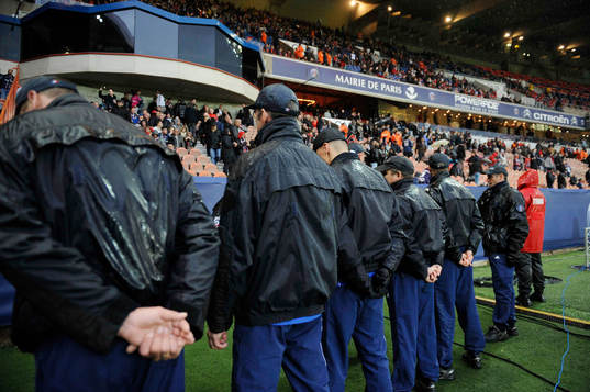 Securite au Parc des Princes - 18.05.2013 - Paris Saint