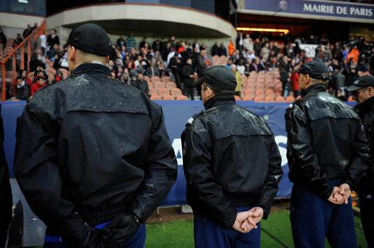 Securite au Parc des Princes - 18.05.2013 - Paris Saint