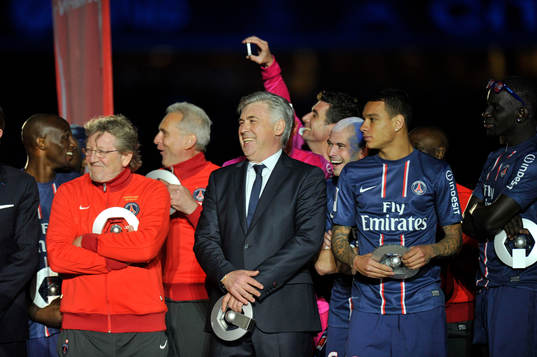 Carlo ANCELOTTI - 18.05.2013 - Paris Saint Germain / Brest