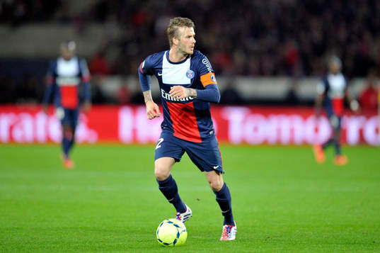 David BECKHAM  - 18.05.2013 - Paris Saint Germain / Brest -