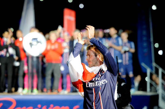 David BECKHAM - 18.05.2013 - Paris Saint Germain / Brest -