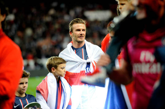 David BECKHAM - 18.05.2013 - Paris Saint Germain / Brest -