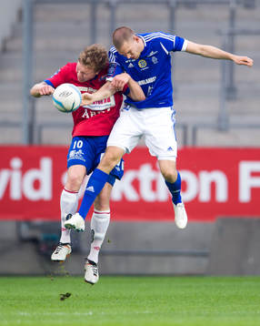 Nickduell mellan Oskar Wallén, Örgryte, och Marcus