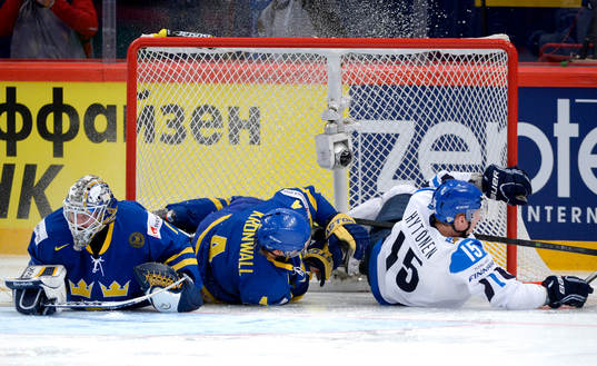Jhonas Enroth, målvakt, Staffan Kronwall, Sverige,