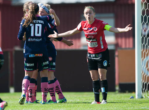0-2 Linköping, Sif Atladottir, lagkapten, Kristianstad,