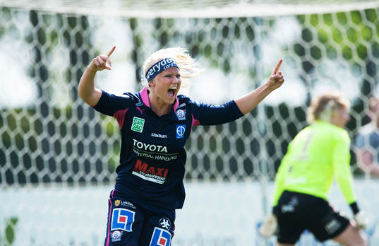 0-1, Pernille Harder, Linköping, landslagsmålvakten