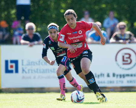 Marija Basunic, Kristianstad och Renée Siegers, Linköping