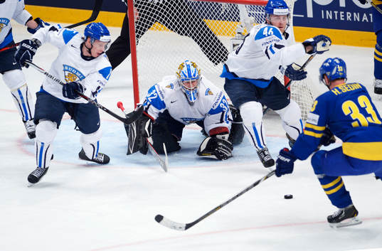 Antti Raanta, målvakt, Janne Jalasvaara, Finland, Henrik