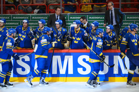 Loui Eriksson, Sverige, jublar
