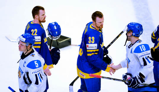 Daniel Sedin, Henrik Sedin, Sverige, Lasse Kukkonen,