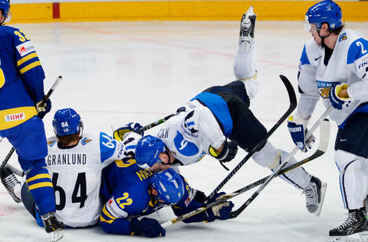 Mikael Granlund, Tuukka Mäntylä, Finland, Daniel Sedin,